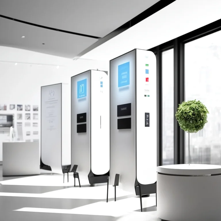 Person richtet AI Audio Guide ein